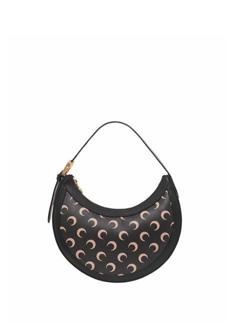 moon canvas eclips mini bag woman black MARINE SERRE | WBA002A RWOV0030IT99